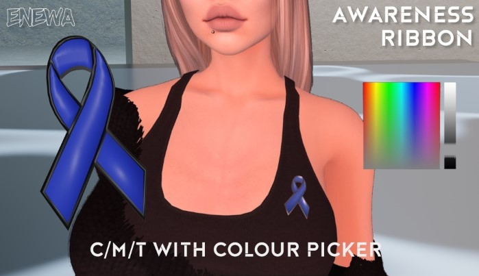 Enewa . Awareness Ribbon . Full Perm