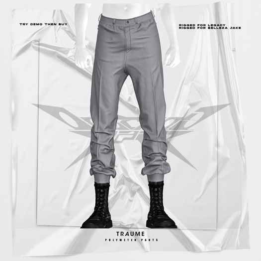 [Traume] Polymeter Pants Grey