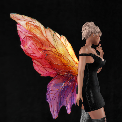 Wild Rose Fairy Wings B8
