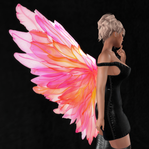 Wild Rose Fairy Wings  B11