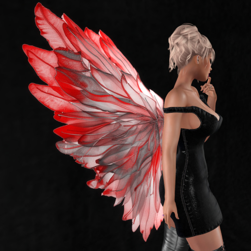 Wild Rose Fairy Wings B12