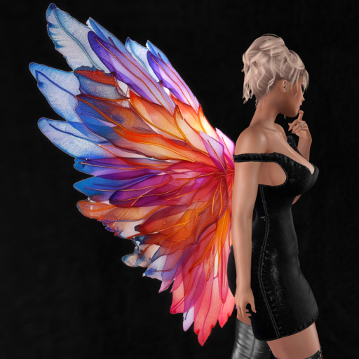 Wild Rose Fairy Wings B13