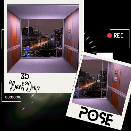 [P] City Nite Elevator Backdrop