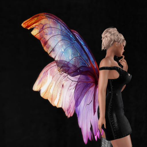 Wild Rose Fairy Wings B18