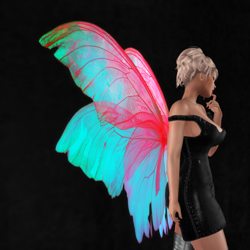 Wild Rose Fairy Wings B19