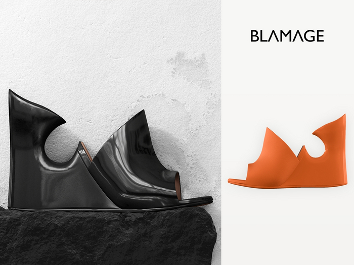 Blamage - Billie Mules - Orange
