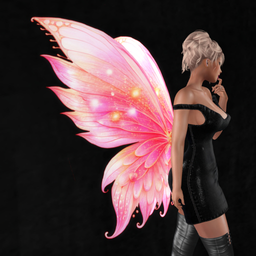 Wild Rose Fairy Wings B27