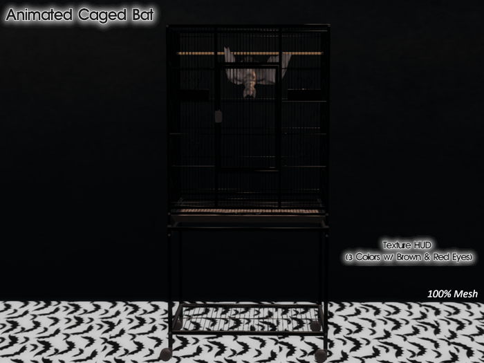 Aurelia's Animated Caged Bat w/HUD