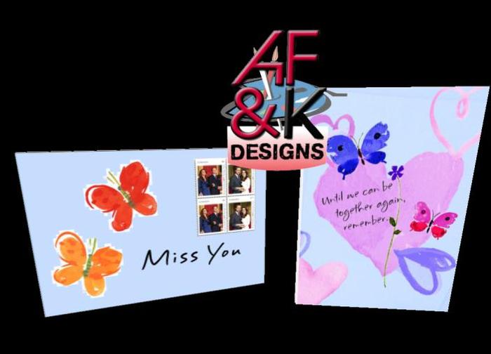 AF&K Designs - Love (6)  Greeting Card