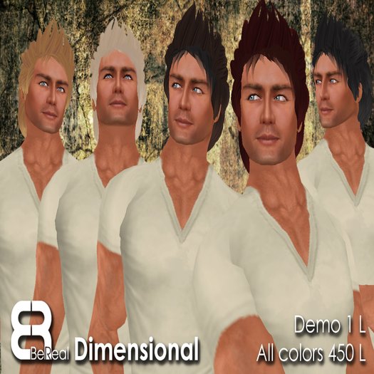 BeReal Dimensional Men Hair Pack