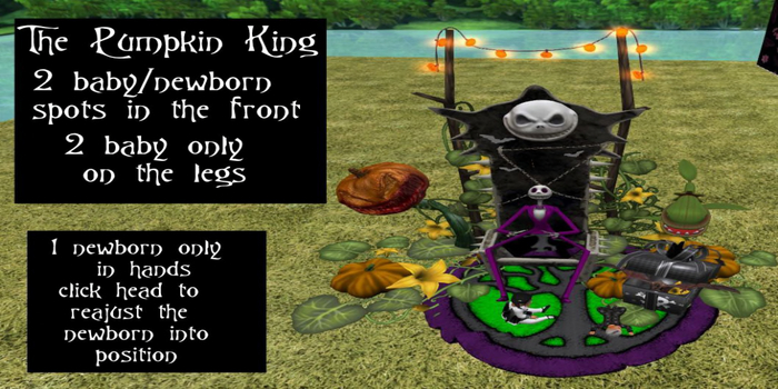 MERCI~THE PUMPKIN KING THRONE