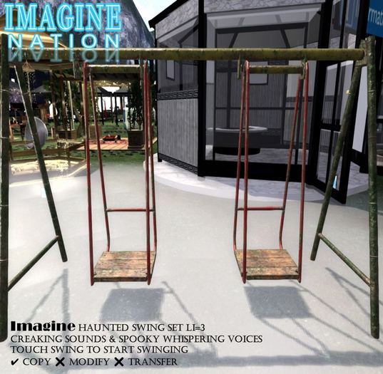 Imagine Haunted Swing