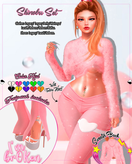 [I'M BROKEN] SHINOBU SET (FATPACK)