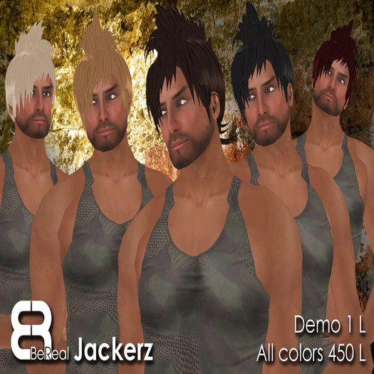 BeReal // Jackerz Hair Pack *99 L$ SALE*