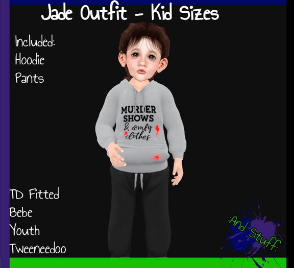 :And Stuff: Jade Outfit - Kid Sizes 