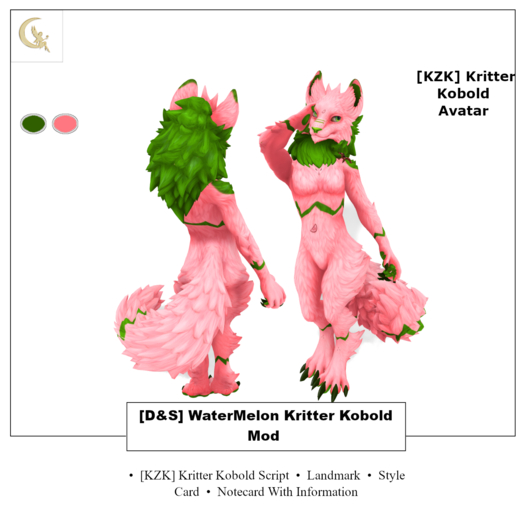 [D&S] WaterMelon Kritter Kobold Mod (Touch to Unpacker)