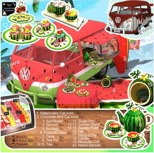 *FG* Lovely Watermelon #16- Pie