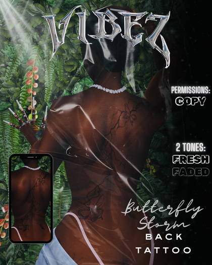 Butterfly Storm Tattoo