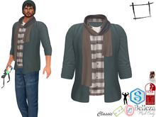 Full Perm Men's Sweater Shirt Scarf Combo Slink Male, Belleza Jake, Signature Gianni, Onupup, Ocacin Gamit, Legacy Male