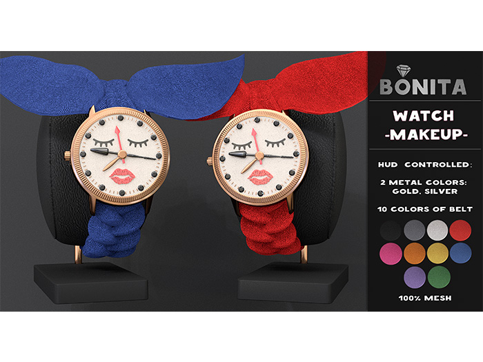 *Bonita*  Watch -makeup-