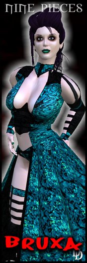 Dare Designs: Bruxa - teal