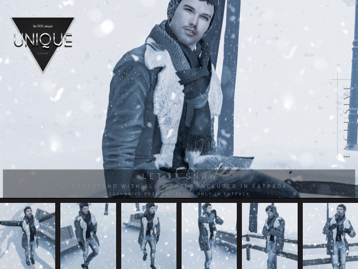 UNIQUE Poses - Let It Snow - FATPACK (ADD)