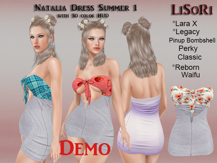 LiSoRi Natalia Dress Summer 1 DEMO