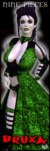 Dare Designs: Bruxa - green