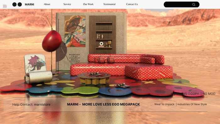 Marni - MORE LOVE LESS EGO / MEAPACK 