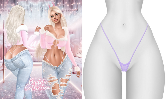 Lush - Baddie Lace Panties Dreamy Purple