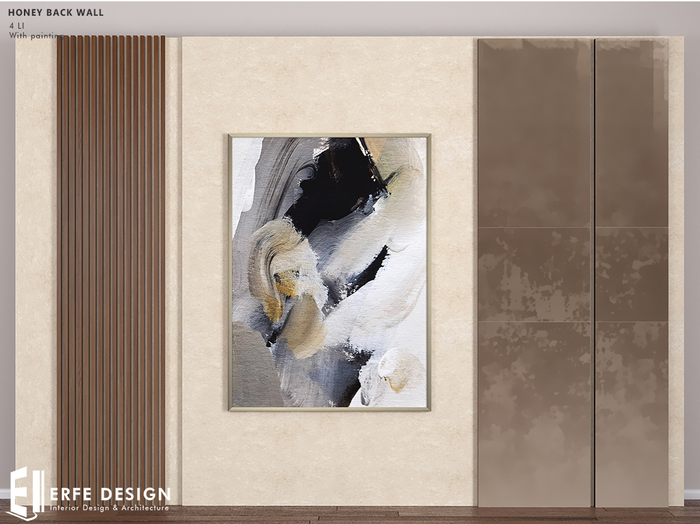 Honey Back wall 3 LI [Erfe Design] *
