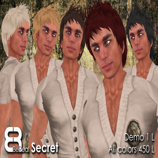 BeReal Secret Hair Pack *99 L$ SALE*