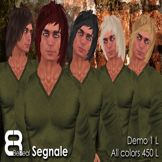 BeReal // Segnale Hair Pack *99 L$ SALE*