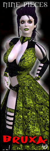 Dare Designs: Bruxa - chartreuse