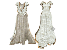 !dM Maharani | Silk Robe PEARL/CREAM | Maitreya Lara