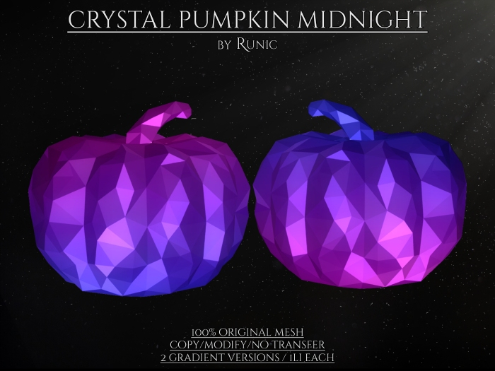.: Runic :. Crystal Pumpkin Midnight