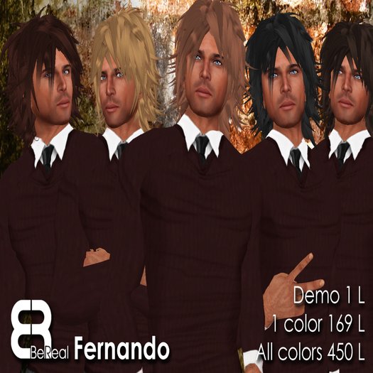 BeReal Fernando Hair Pack