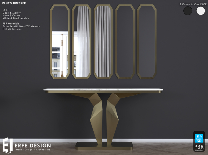 Pluto Dresser 5 LI 2 COLORS [Erfe Design] *