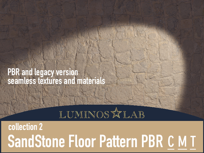 LL SandStone Floor Pattern PBR (collection 2) Full Perm