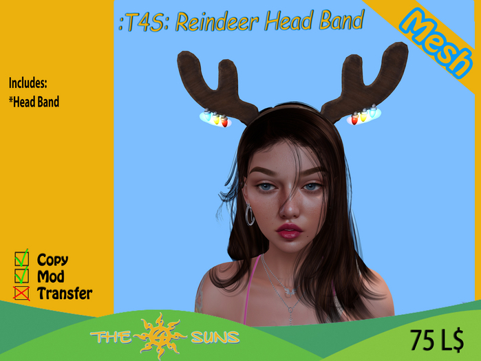 :T4S: Reindeer Head Band 1.0