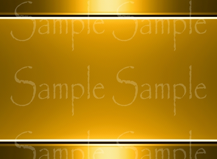 Gold Metallplatte 3 Alle PERMISSIONS