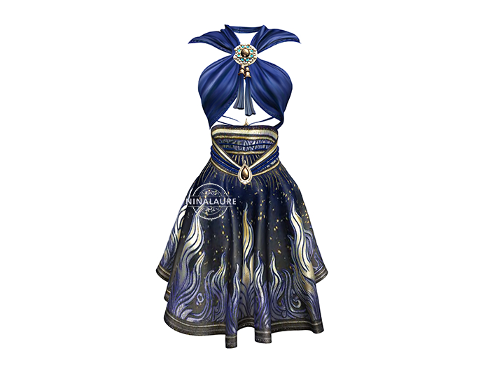 !dM Apsara | LAPIS | Skirt & Top | Maitreya Lara