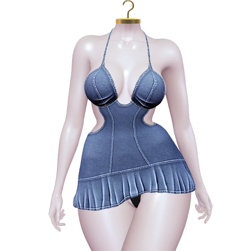 ::SS:: Dress Lunna (Jeans 1)