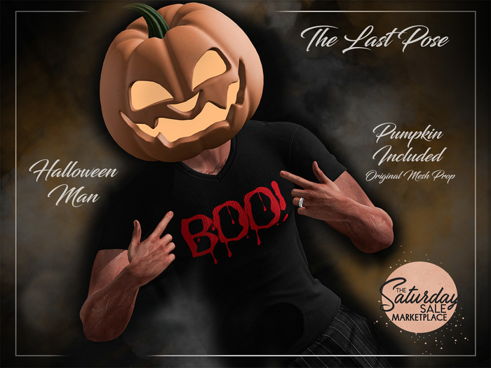 Halloween Man  - The Last Pose - Saturday Sale Marketplace