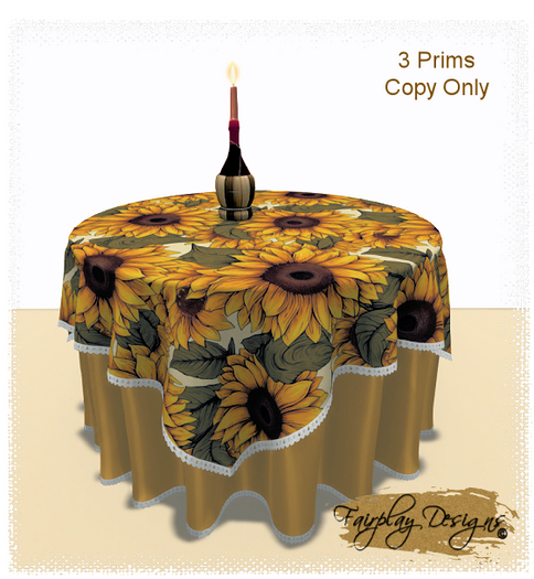Glorious Sunflowers Party Table