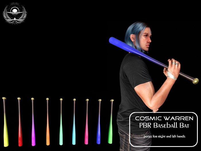 Cosmic Warren PBR Baseball Bat