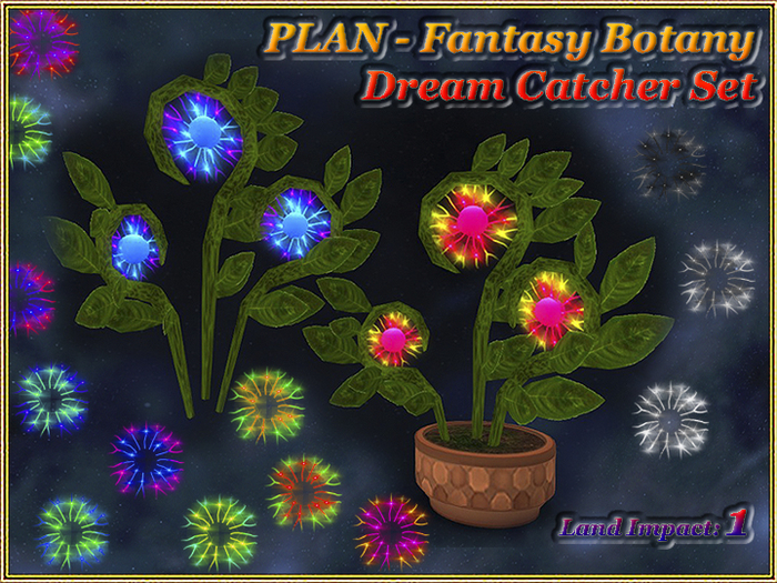PLANT - Fantasy Botany - Dream Catcher Set (1 LI) (Full perm)