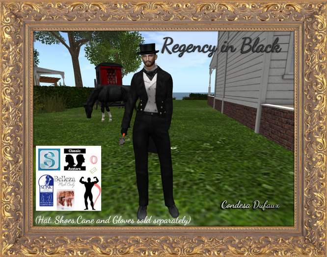 Regency Black  Outfit (Wear)