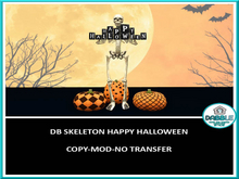 .:TT:.  SKELETON HAPPY HALLOWEEN box
