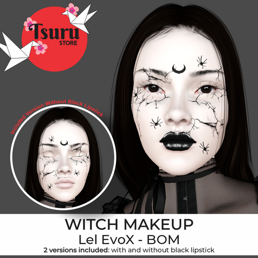 *Tsuru Store* Tattoo Makeup BOM EvoX - Witch
